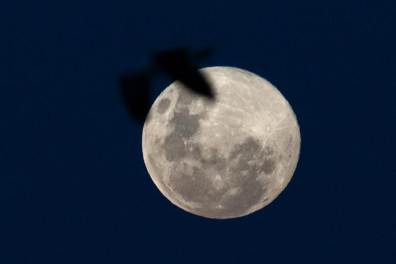 Supermoon in South Africa