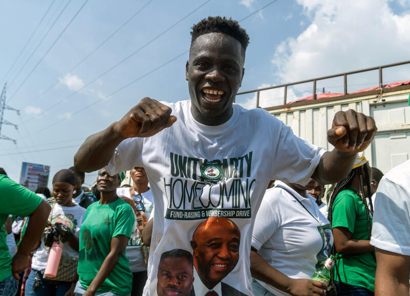 Liberia's Unity Party Homecoming & Fundraiser rally in Monrovia
