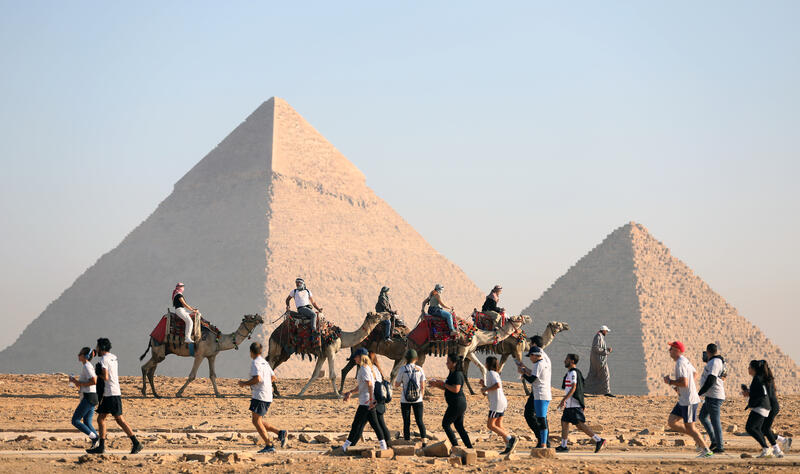 Pyramids Half Marathon in Egypt