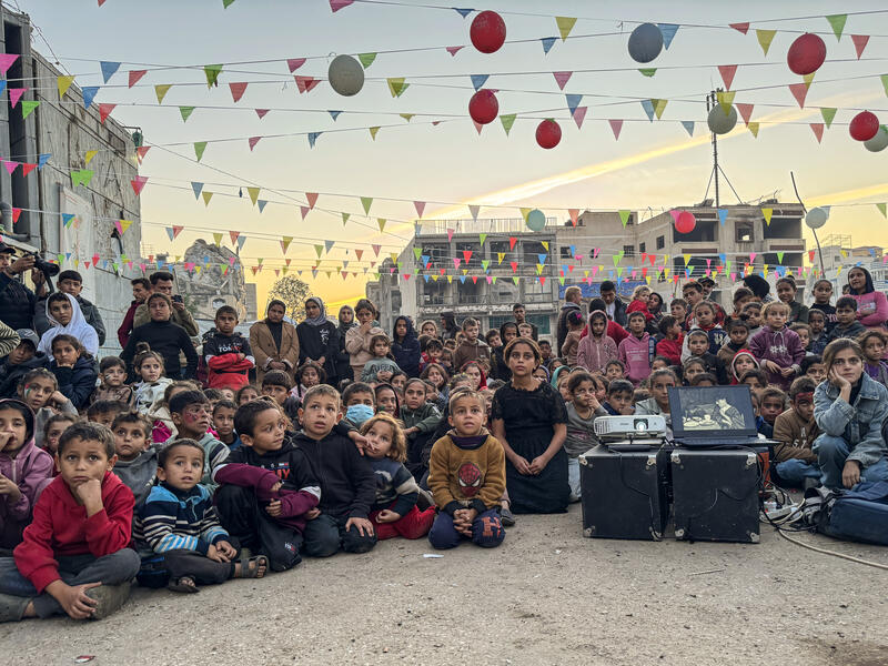 Gaza Children's Film Festival in Gaza City