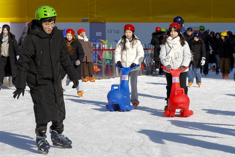 Skating in South Korea