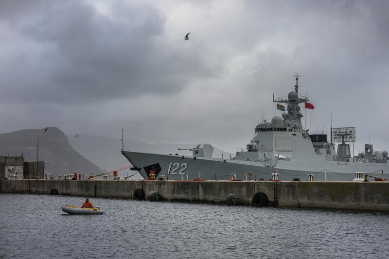 China leads naval exercises in Cape Town, South Africa