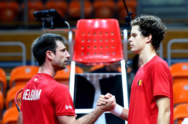 Davis Cup Bulgaria vs Belgium in Plovdiv