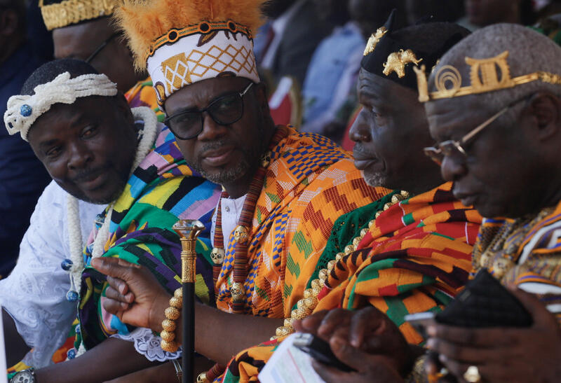 Return of talking drum from France to Ivory Coast