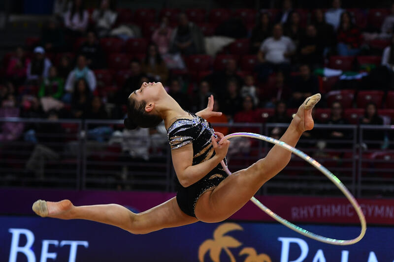 Rhythmic Gymnastics World Cup in Sofia.