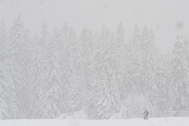 Heavy snow in Bulgaria