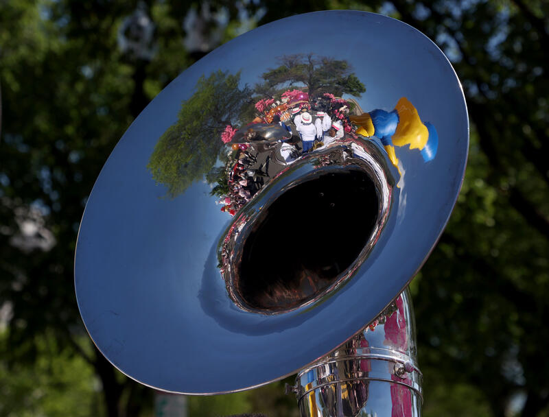 National Cherry Blossom Parade in Washington, DC, USA.