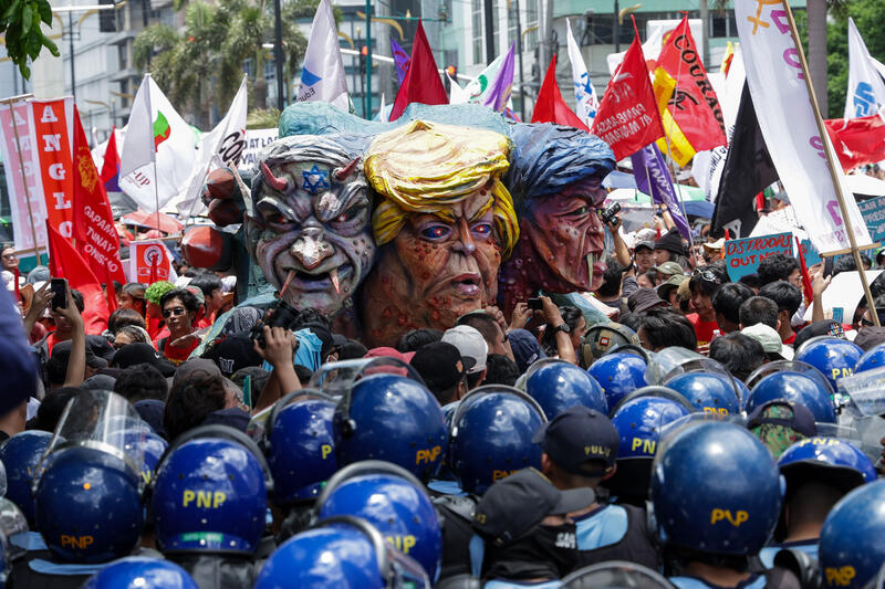 Labor Day protest in Manila