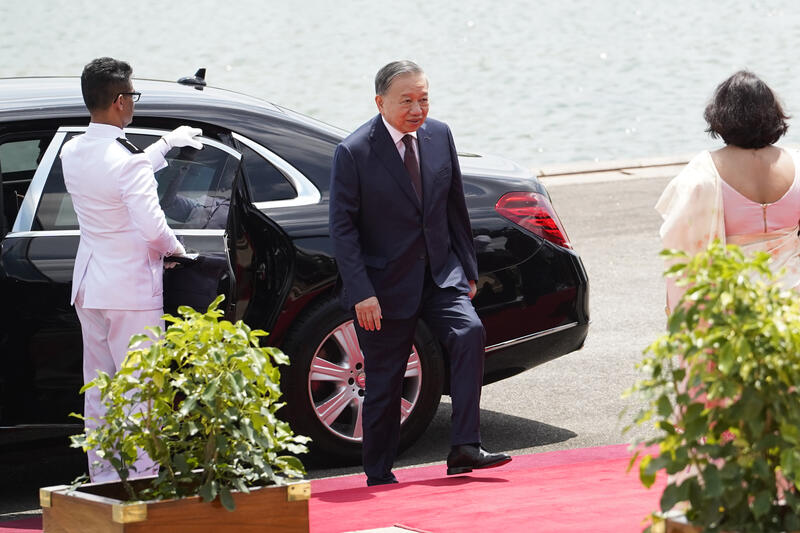 Vietnam President  in Sri Lanka