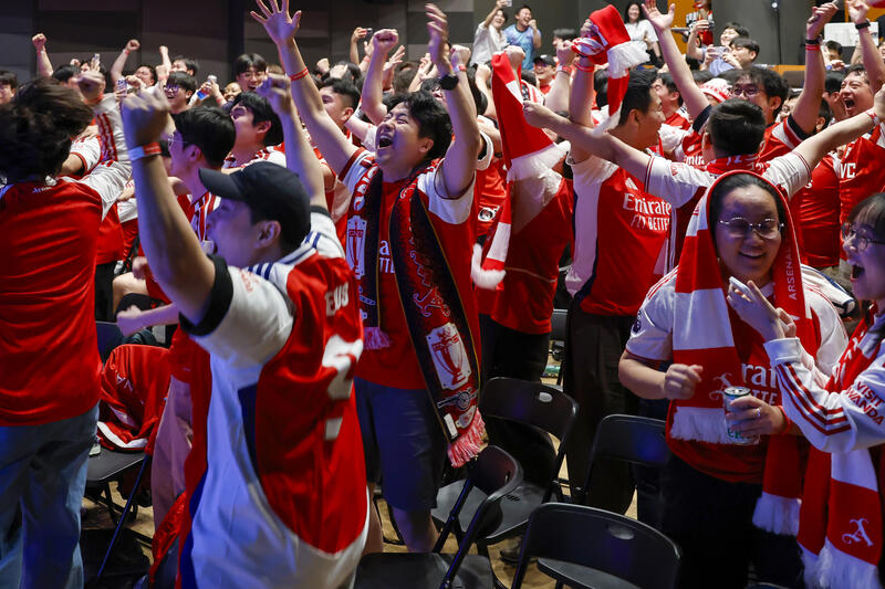 Arsenal fans unite for group screening of Champions League final in South Korea