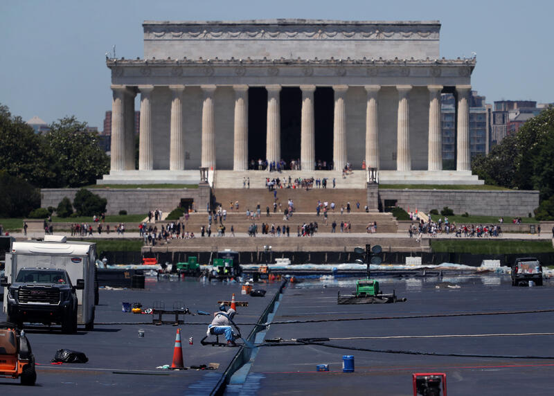 America 250 renovation in Washington, DC