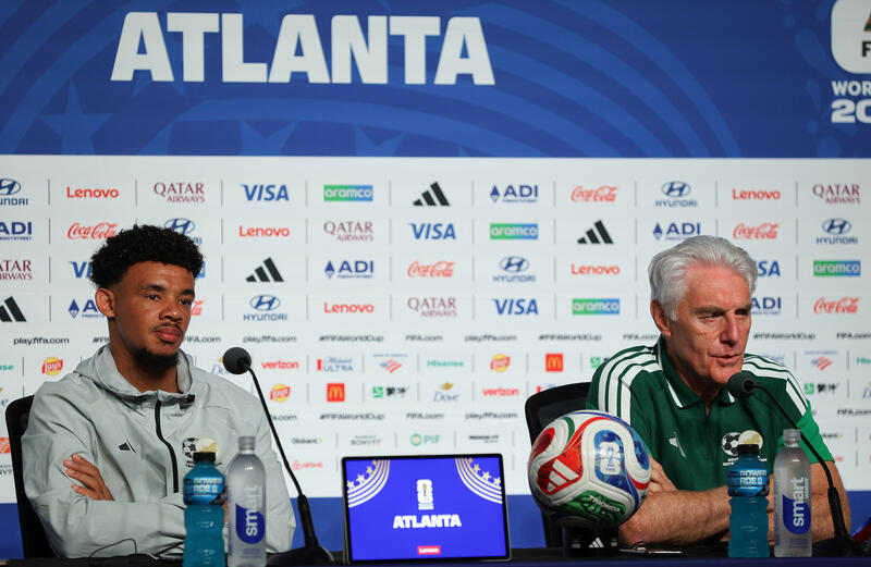 Football - FIFA World Cup 2026 - South Africa Press Conference - Atlanta, USA.