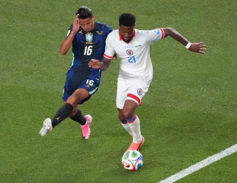 FIFA World Cup - Group C - Brazil V Haiti in Philadelphia, USA
