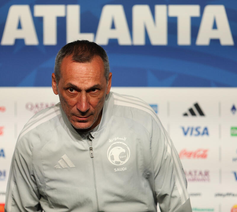 Football - FIFA World Cup 2026 - Saudi Arabia press conference- Atlanta, USA.