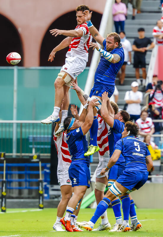 Nations Championship 2026 rugby match against Japan VS Italy