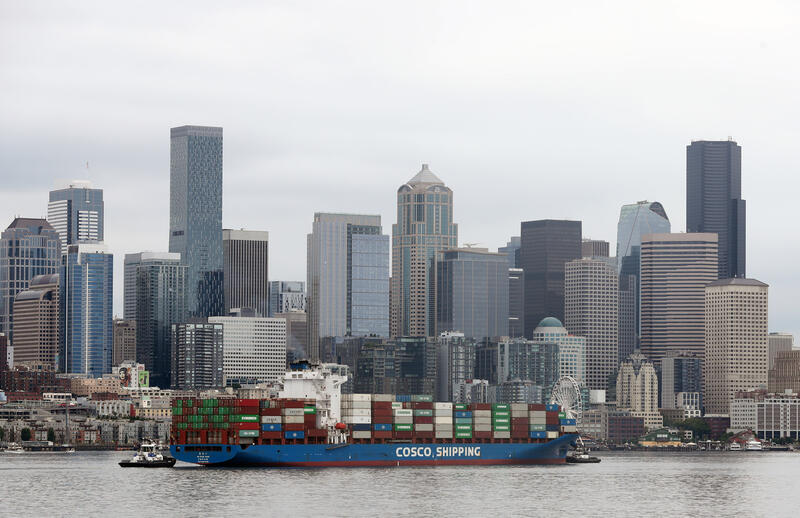  skyscrapers in Seattle,Washington state USA