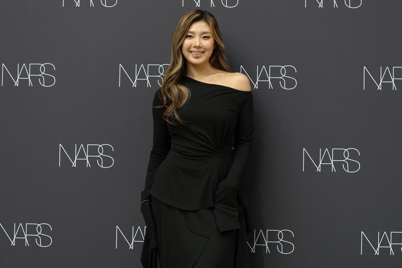 k-pop and film stars attend nars beauty pop-up in seoul, South Korea