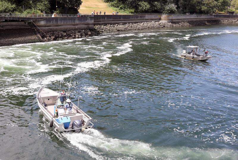  Lake Washington Ship Canal in Seattle,Washington state USA