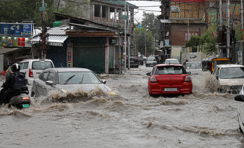 Flooding in Srinagar, India