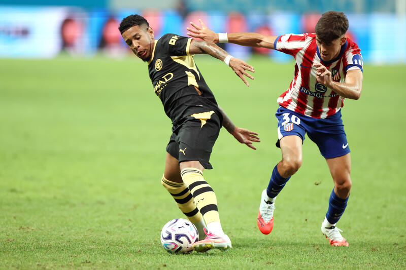 Man City vs Atletico de Madrid pre-season match in Seoul, South Korea
