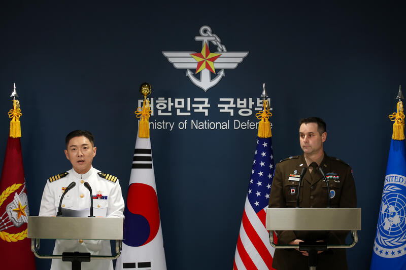 South Korea and USA hold joint briefing on 2026 freedom shield military exercise in South Korea