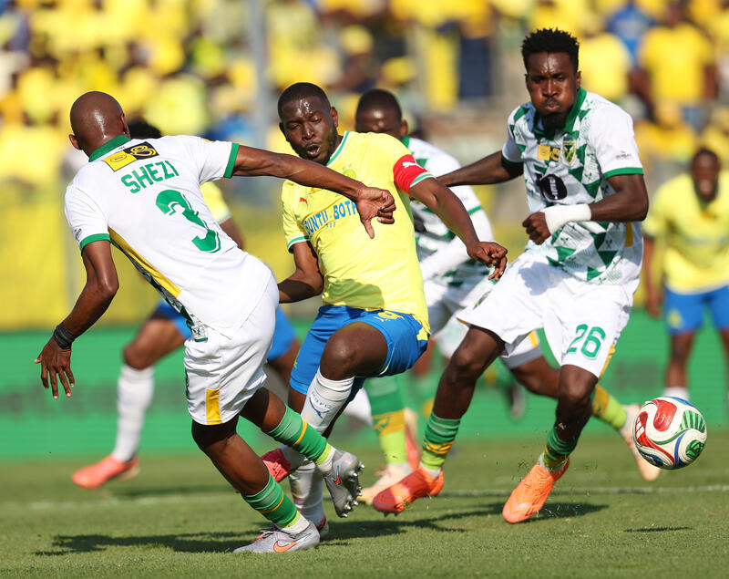Football - MTN 8 semi-final, first leg - Mamelodi Sundowns v Lamontville Golden Arrows- Lucas Moripe Stadium - Atteridgeville, South Africa