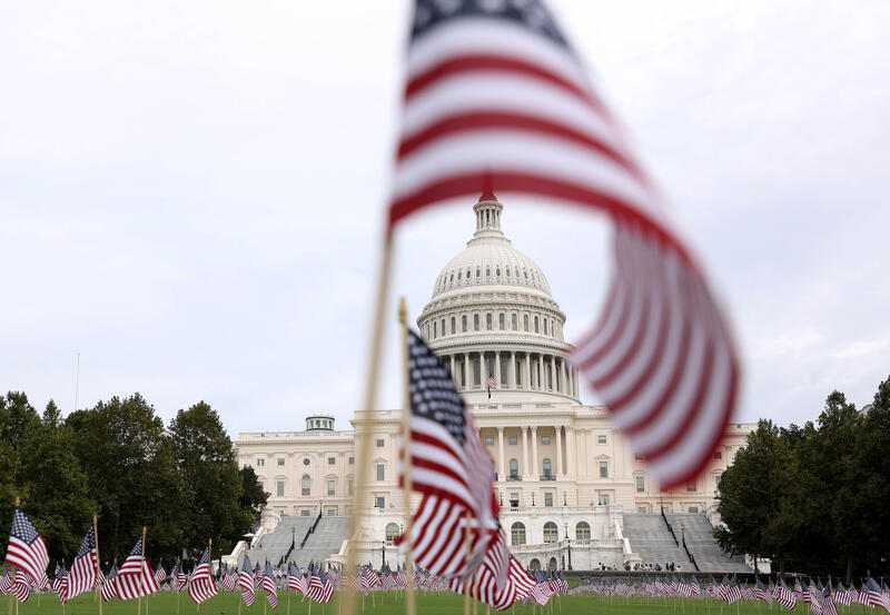 9/11 25th anniversary in Washington DC, USA.