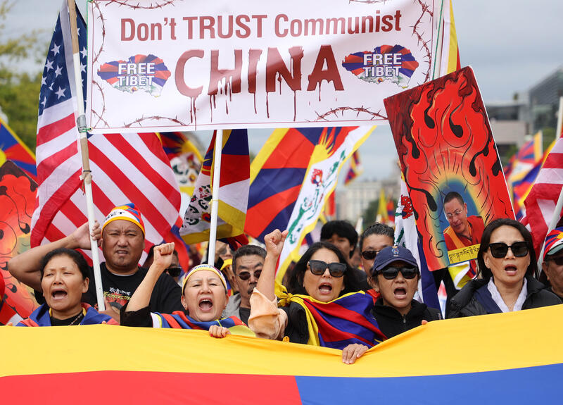 Chinese President Xi Jinping Visit in Washington, DC, USA.