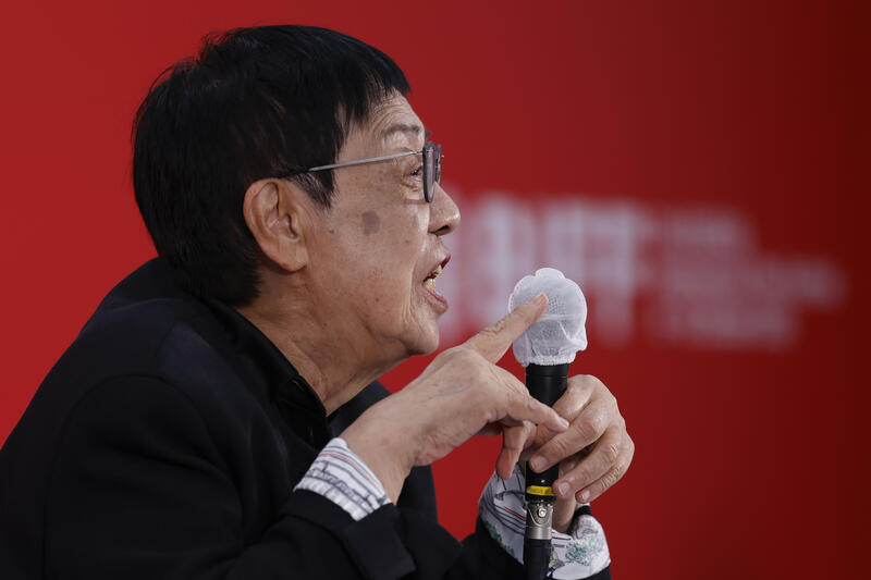 31st biff camellia award ann hui press conf in South Korea